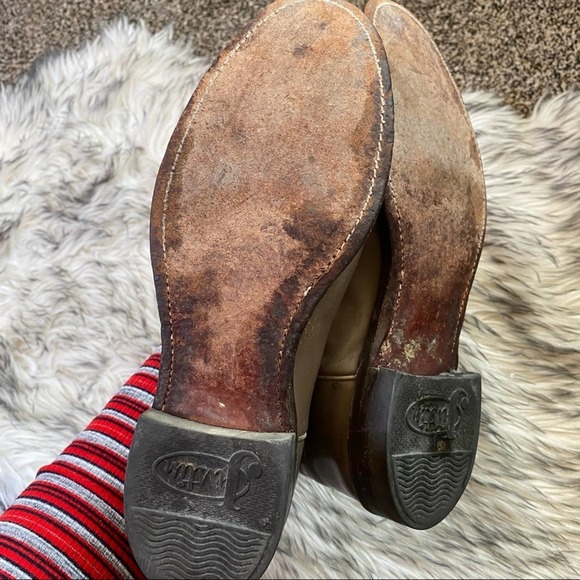 Vintage Justin Leather Boots L3067​ - Picture 4 of 7